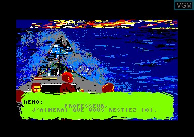 Image in-game du jeu 20000 Lieues Sous Les Mers sur Amstrad CPC