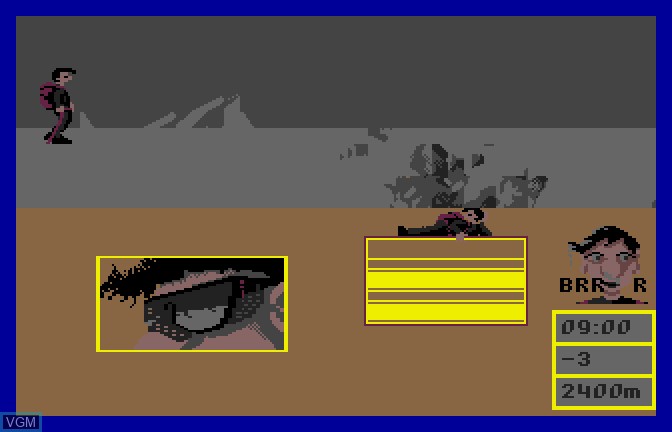 Image in-game du jeu Final Assault sur Apple II GS