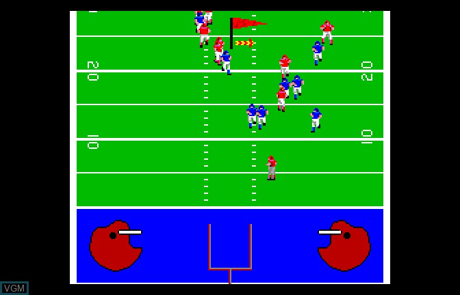 Image in-game du jeu John Elway's Quarterback sur Apple II GS