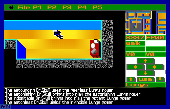 Image in-game du jeu Mighty Marvel Vs The Forces of Evil sur Apple II GS