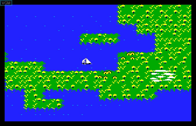 Image in-game du jeu Pirates! sur Apple II GS