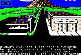 Image in-game du jeu Adventures of Buckaroo Banzai, The sur Apple II