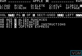 Alien Munchies & Eliminator & Jupiter Express