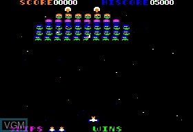 Image in-game du jeu Alien Typhoon sur Apple II