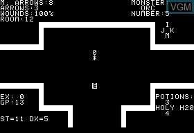 Image in-game du jeu Quest, The sur Apple II