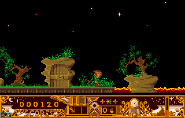Image in-game du jeu Twinworld sur Acorn Archimedes