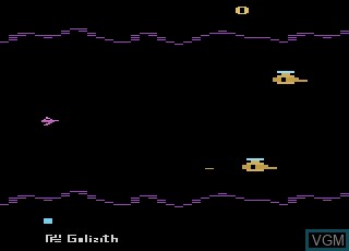 Image in-game du jeu Astro Attack sur Atari 2600