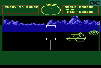 Image in-game du jeu Battlezone sur Atari 5200