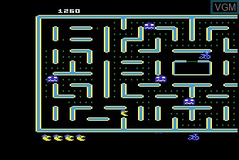 Image in-game du jeu Jr Pac-Man sur Atari 5200