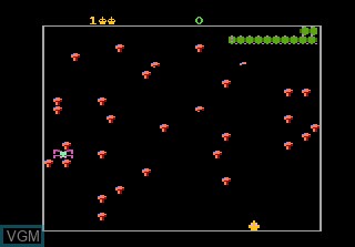 Image in-game du jeu Centipede sur Atari 7800