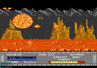 Image in-game du jeu Sentinel sur Atari 7800