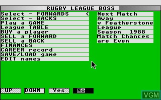 Rugby League Boss