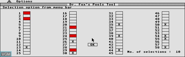 Dr. Fox's Pools Tool