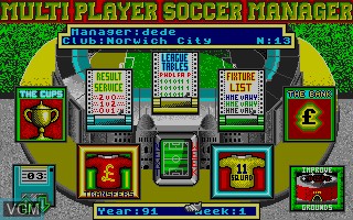 Multi Player Soccer Manager
