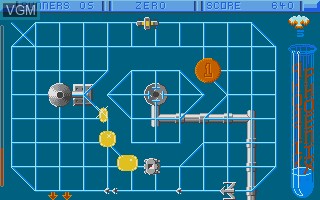 Image in-game du jeu Tetra Quest sur Atari ST