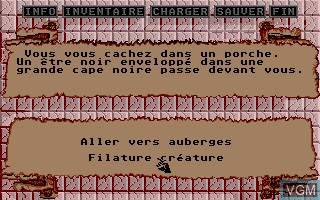 Image in-game du jeu Necromancien, Le sur Atari ST