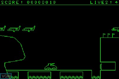 Image in-game du jeu Plane and Tank Battle sur Acorn Atom