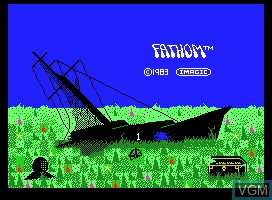 Image de l'ecran titre du jeu Fathom sur Coleco Industries Colecovision