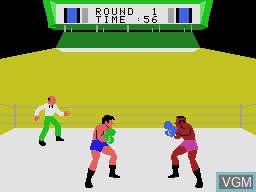 Image in-game du jeu Rocky Super Action Boxing sur Coleco Industries Colecovision