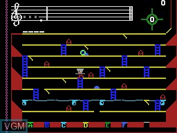 Image in-game du jeu Rolloverture sur Coleco Industries Colecovision
