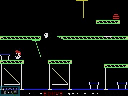 Image in-game du jeu Sammy Lightfoot sur Coleco Industries Colecovision