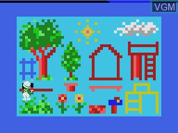 Image in-game du jeu Smurf - Paint 'n' Play Workshop sur Coleco Industries Colecovision
