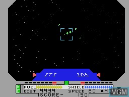 Image in-game du jeu Blockade Runner sur Coleco Industries Colecovision
