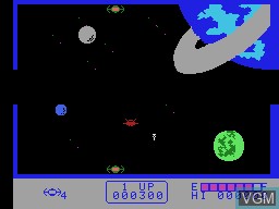 Image in-game du jeu Super Cross Force sur Coleco Industries Colecovision