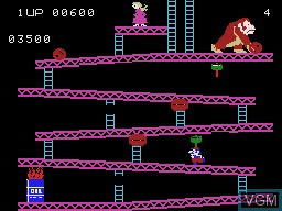 Image in-game du jeu Super DK! sur Coleco Industries Colecovision