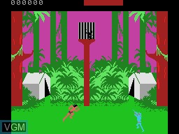 Image in-game du jeu Tarzan sur Coleco Industries Colecovision