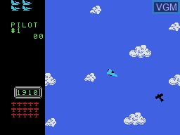 Image in-game du jeu Time Pilot sur Coleco Industries Colecovision