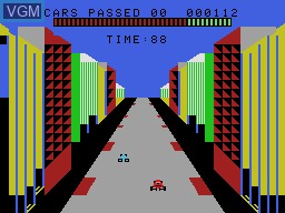 Image in-game du jeu Turbo sur Coleco Industries Colecovision