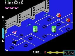 Image in-game du jeu Zaxxon sur Coleco Industries Colecovision