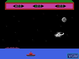 Image in-game du jeu Choplifter! sur Coleco Industries Colecovision