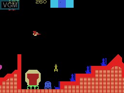 Image in-game du jeu Cosmic Avenger sur Coleco Industries Colecovision