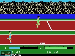 Image in-game du jeu Activision Decathlon, The sur Coleco Industries Colecovision