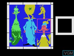 Image in-game du jeu Dr. Seuss's Fix-Up the Mix-Up sur Coleco Industries Colecovision