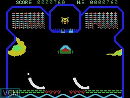Image in-game du jeu Flipper Slipper sur Coleco Industries Colecovision