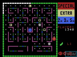Image in-game du jeu Lady Bug sur Coleco Industries Colecovision