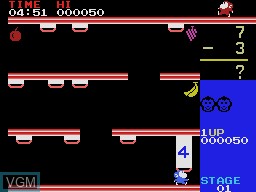 Image in-game du jeu Monkey Academy sur Coleco Industries Colecovision