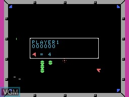 Image in-game du jeu Omega Race sur Coleco Industries Colecovision
