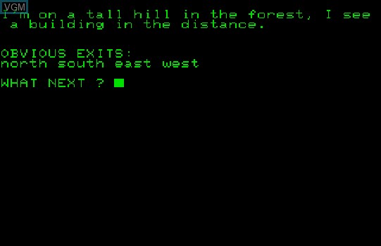 Image in-game du jeu Adventure 1 - Cavern of Riches sur Commodore PET