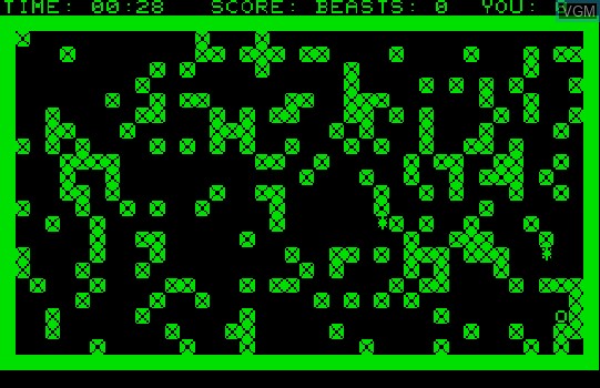 Image in-game du jeu Capture! sur Commodore PET