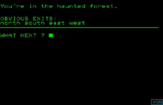 Image in-game du jeu Adventure 3 - Haunted Mansion sur Commodore PET