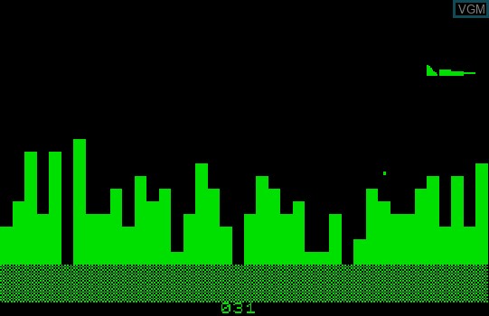 Image in-game du jeu Air Attack sur Commodore PET
