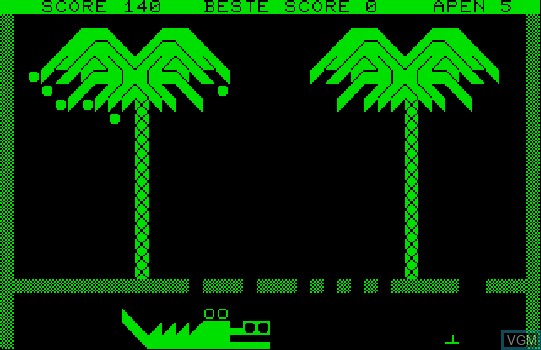 Image in-game du jeu Alligator Moeras sur Commodore PET