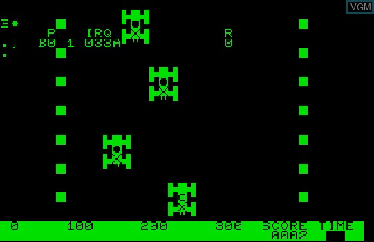 Image in-game du jeu Car Race sur Commodore PET