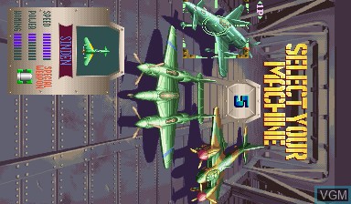Image du menu du jeu 19XX - The War Against Destiny sur Capcom CPS-II