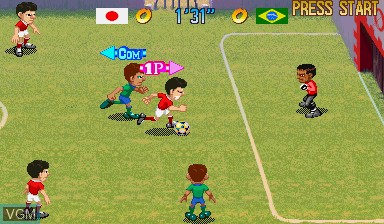 Image in-game du jeu Capcom Sports Club sur Capcom CPS-II