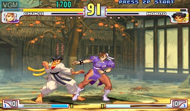 Image in-game du jeu Street Fighter III - 3rd Strike sur Capcom CPS-III